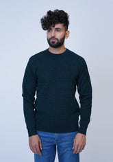Green Crewneck Sweaters